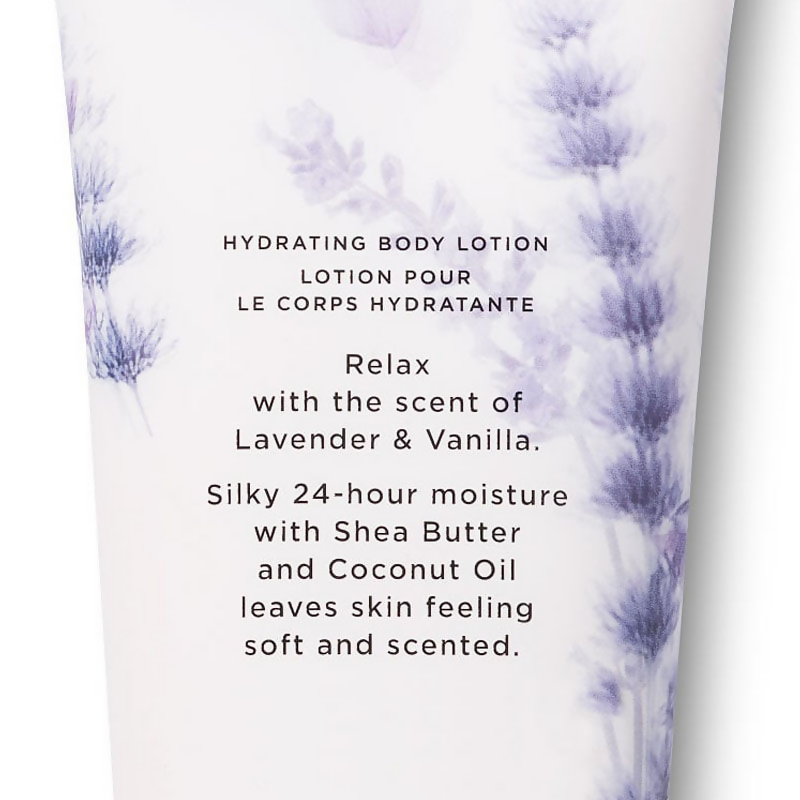 Victoria's Secret Lavender Vanilla Natural Beauty Hydrating Body Lotion | Grocsy