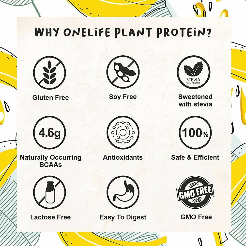 Onelife Plant Protein Banana Caramel | Grocsy
