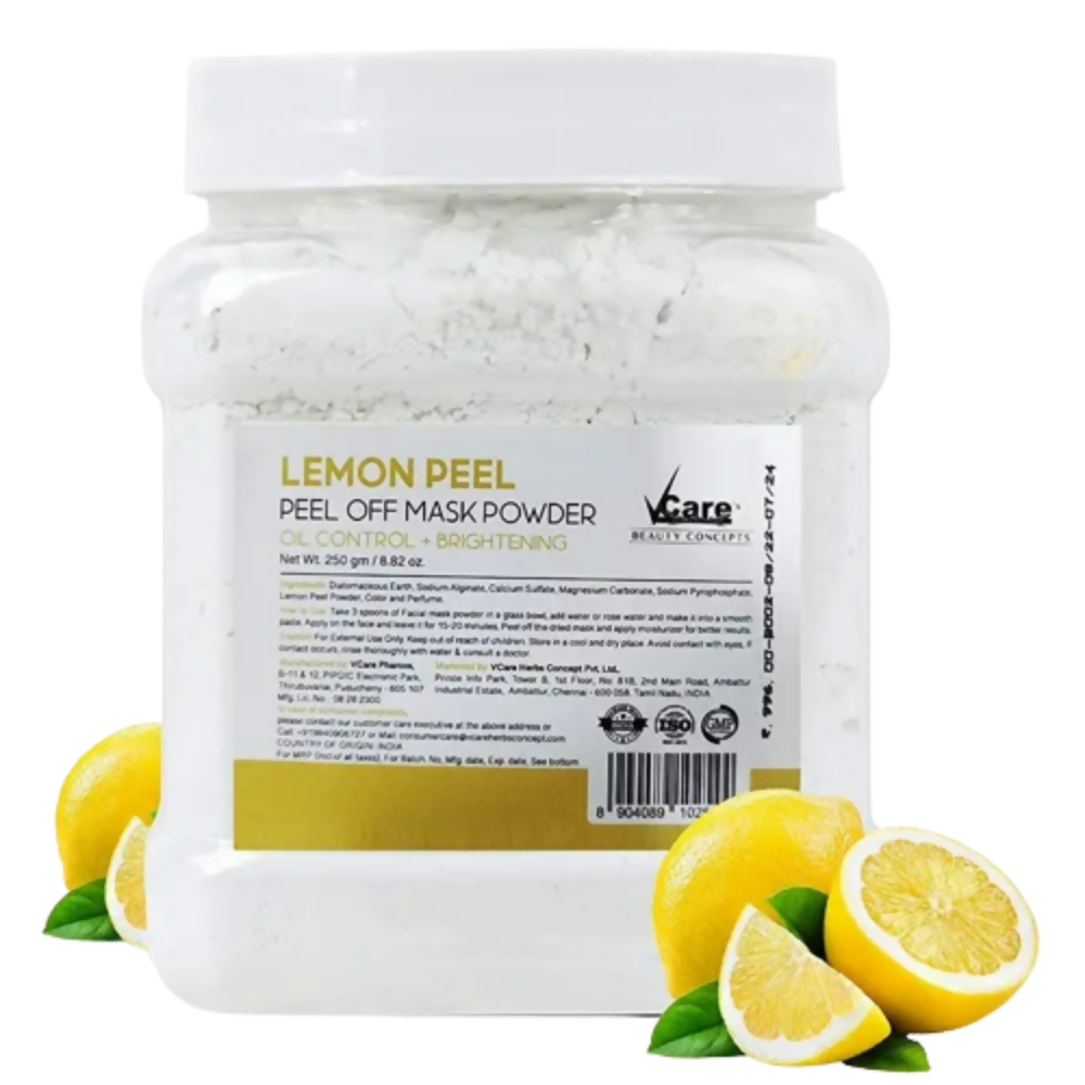 VCare Anti-Tan Lemon Jelly Peel Off Mask Powder | Grocsy