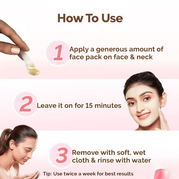 Mamaearth Multani Mitti Oil Balance Face Pack with Multani Mitti & Bulgarian Rose | Grocsy