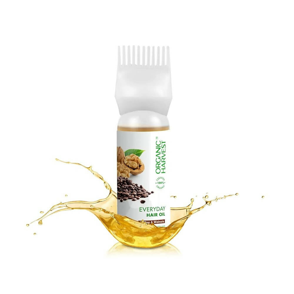 Organic Harvest Organic Hair Strengthening Hair Oil Hair Re-Growth With Coffee Bean Oil | Grocsy