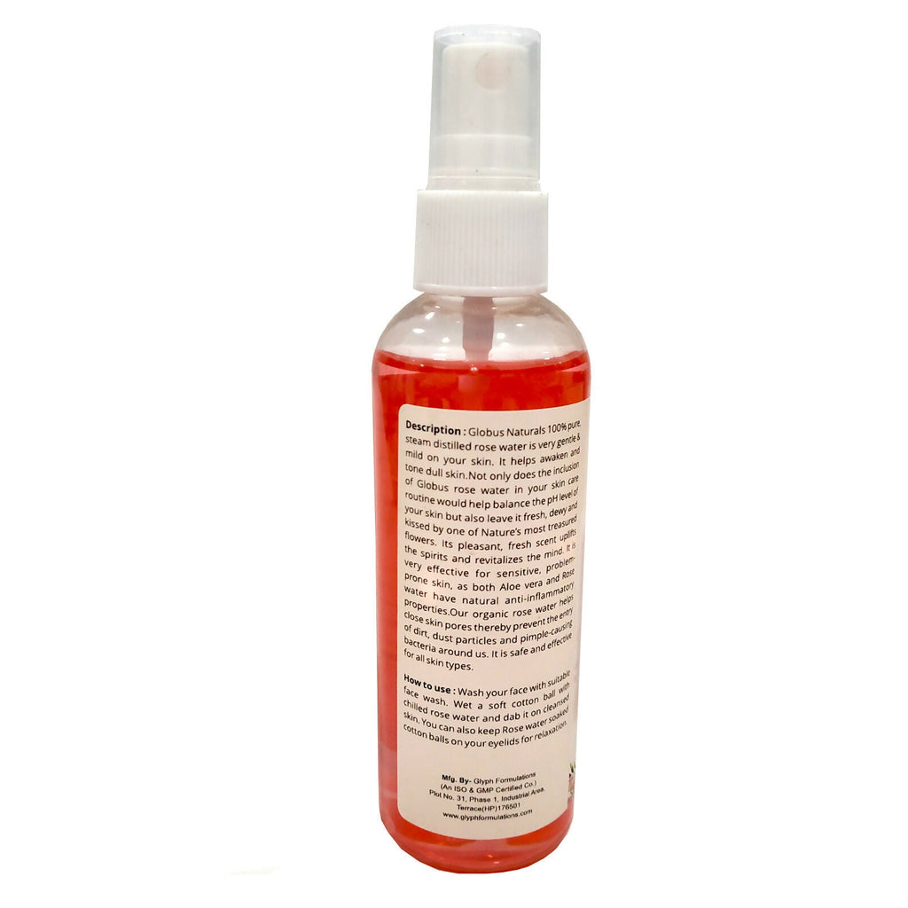 Globus Naturals Rose Toner | Grocsy