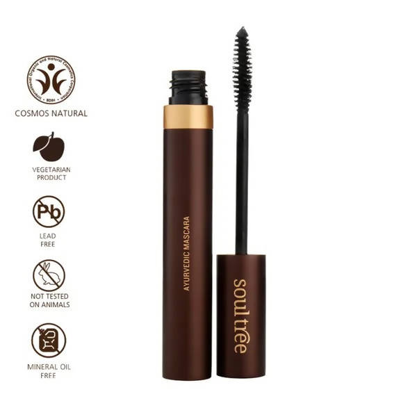 Soultree Ayurvedic Mascara Pure Black | Grocsy