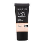 Swiss Beauty Matte Maxx Cover Foundation - 1 Fair Warm | Grocsy