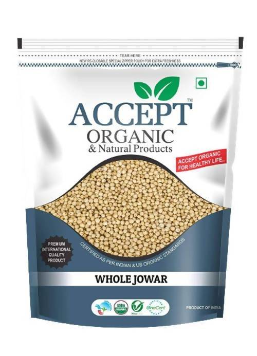 Accept Organic Whole Jowar | Grocsy