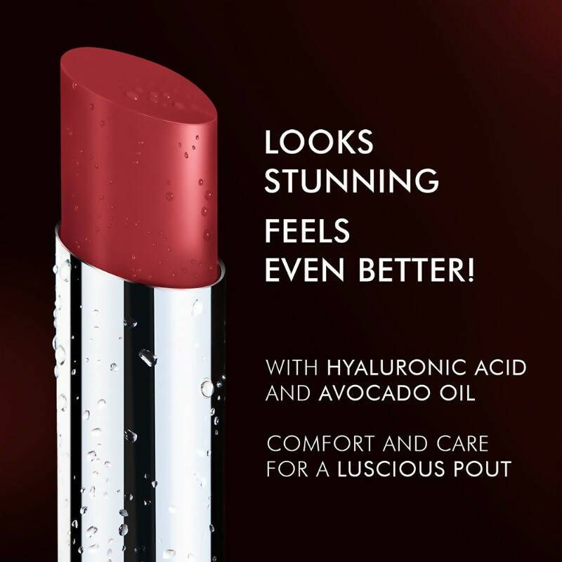 Lakme Absolute Skin Dew Satin Lipstick - 301 Red Dare | Grocsy