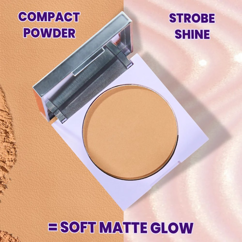 NY Bae Strobe Glow Compact Powder – Soft Gold 03 | Grocsy