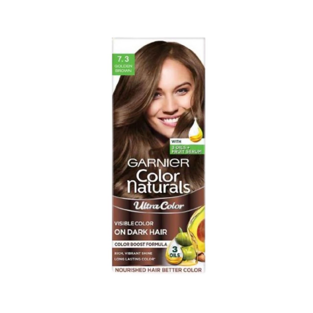 Garnier Color Naturals Ultra Hair Color - 7.3 Golden Brown | Grocsy