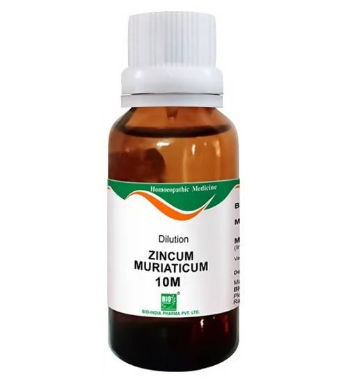 Bio India Homeopathy Zincum Muriaticum Dilution | Grocsy