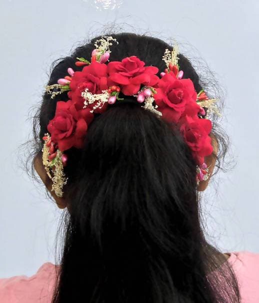 Red Trendy Hair Accessories | Grocsy