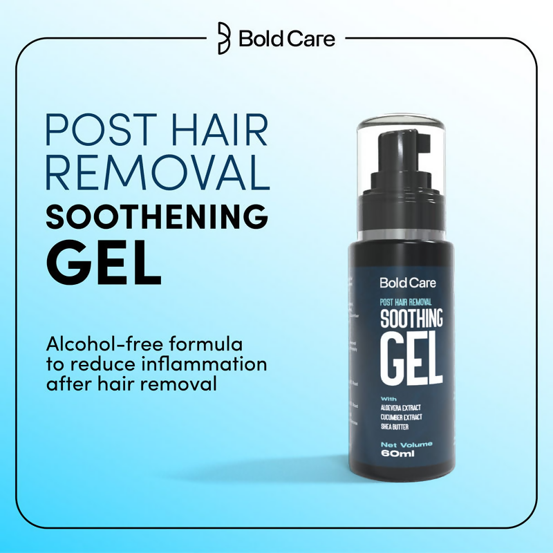 Bold Care Post Hair Removal Soothing Gel | Grocsy