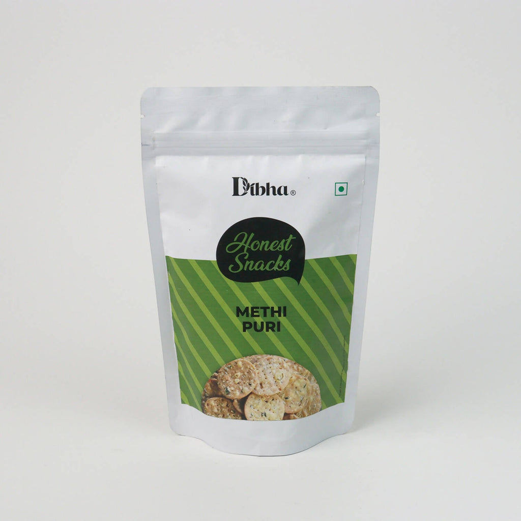 Dibha - Honest Snacking Methi Puri Snack | Grocsy