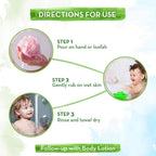 Mamaearth Original Orange Body Wash For Kids with Orange & Oat Protein | Grocsy