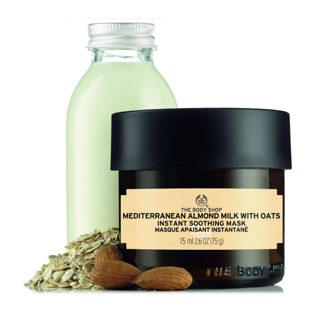 The Body Shop Mediterranean Almond Milk with Oats Instant Soothing Mask | Grocsy