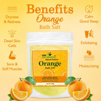 VedicAyurveda Orange Bath Salt | Grocsy