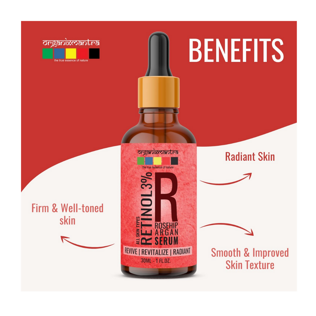 Organix Mantra Retinol Serum 3% for face | Grocsy