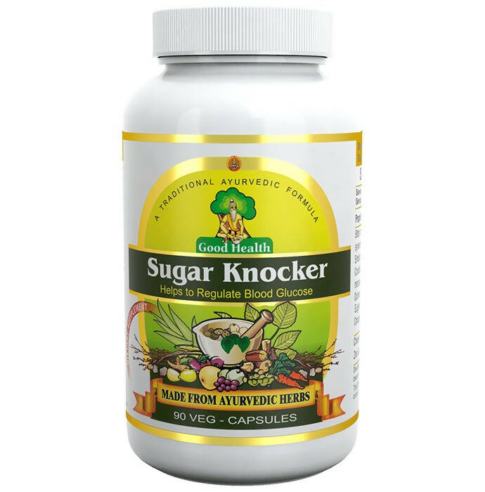 Sushrut Ayurved Good Health Sugar Knocker Veg Capsules - Sushrut Ayurved