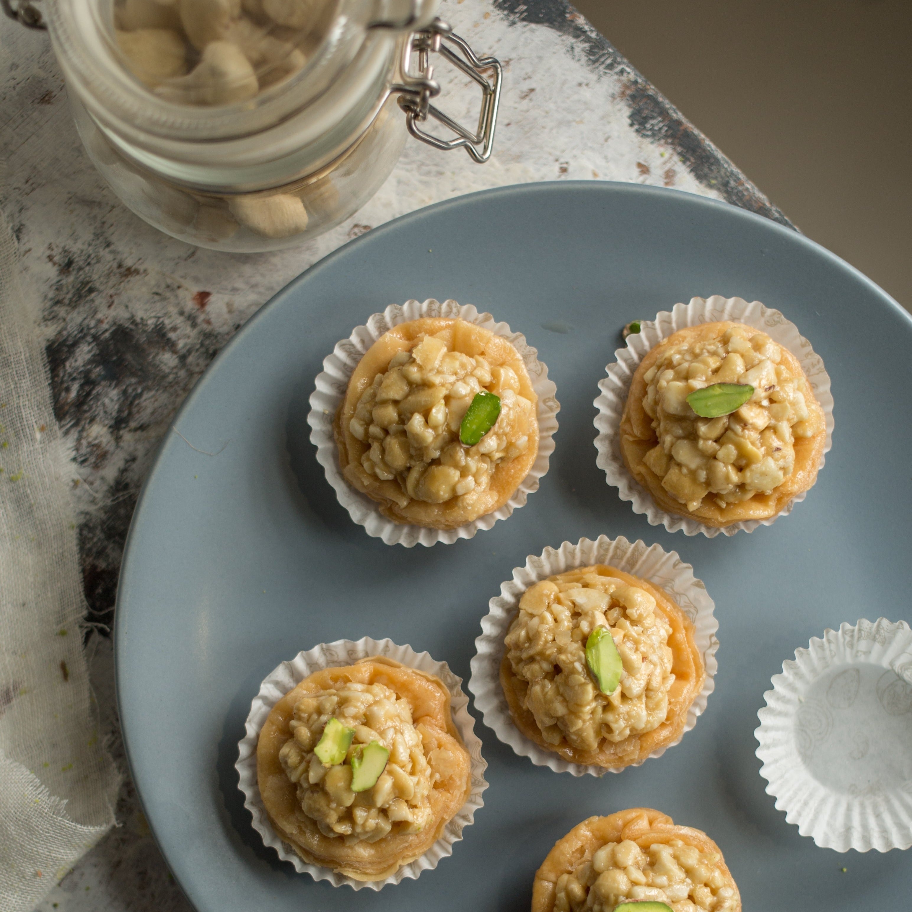 Almond House Honey Cashew Tart | Grocsy