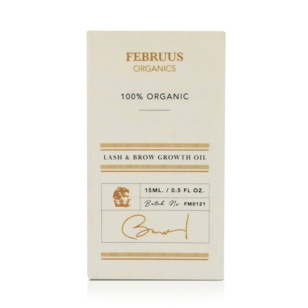 Februus Organics Lash & Brow Growth Oil | Grocsy