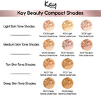 Kay Beauty By Katrina Kaif Matte Compact - 140P Medium | Grocsy