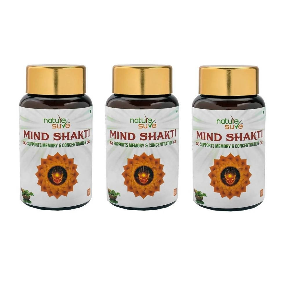 Nature Sure Mind Shakti Tablets | Grocsy