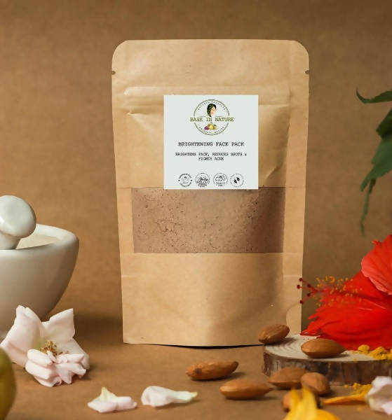 Bask In Nature Brightening Face Pack | Grocsy