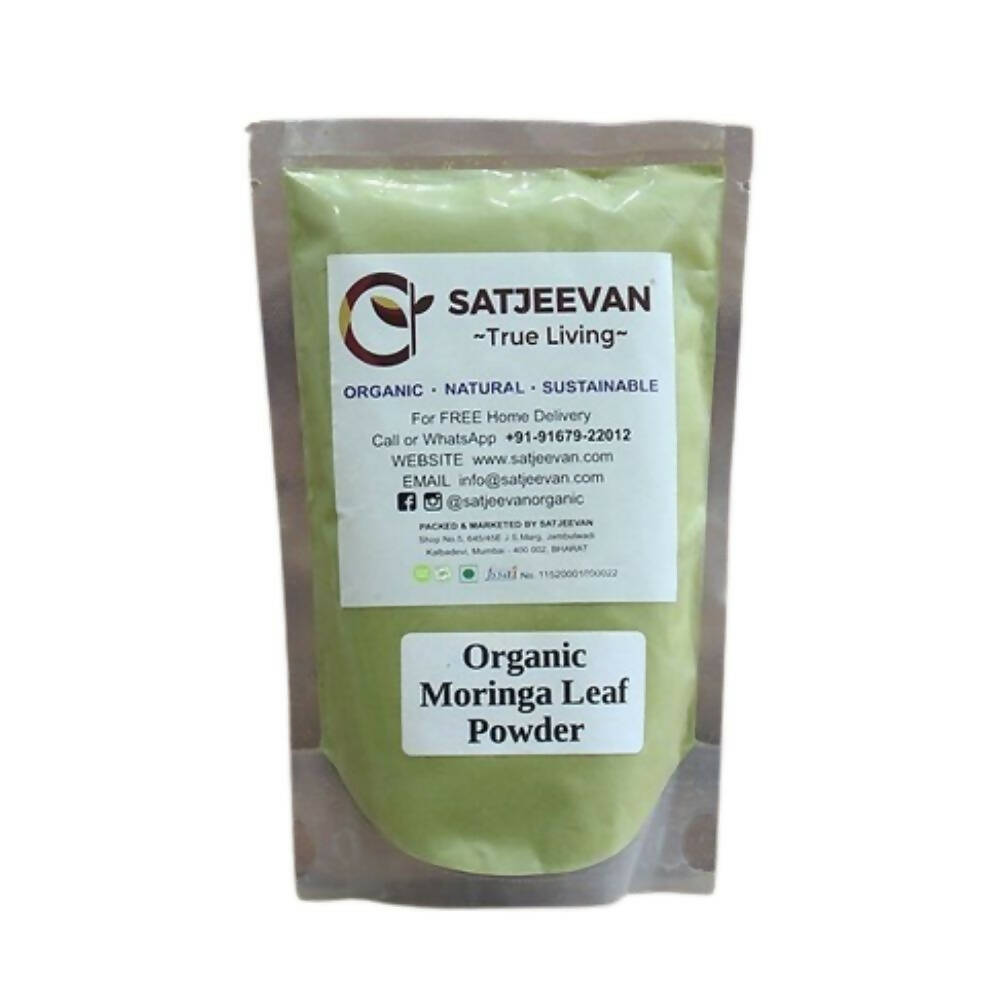 Satjeevan Organic Moringa Leaf Powder | Grocsy