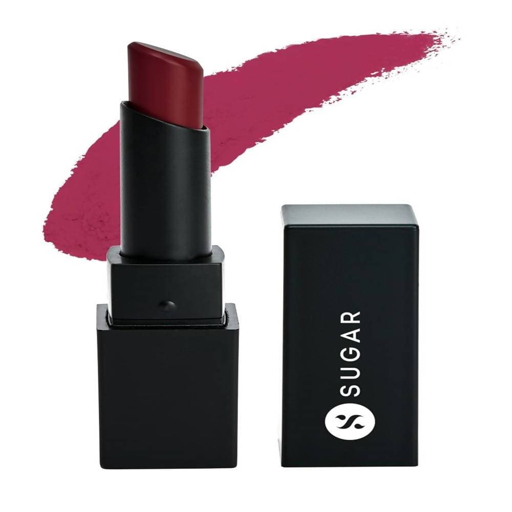 Sugar Nothing Else Matter Longwear Lipstick - Red Herring (Raspberry Pink, Reddish Pink) | Grocsy