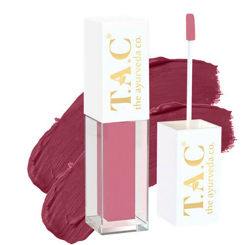 TAC - The Ayurveda Co. Liquid Matte Nude Lipstick | Grocsy