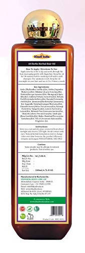 Khadi Veda 18 Herbs Hair Oil | Grocsy