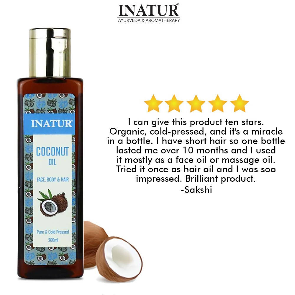Inatur Coconut Oil | Grocsy