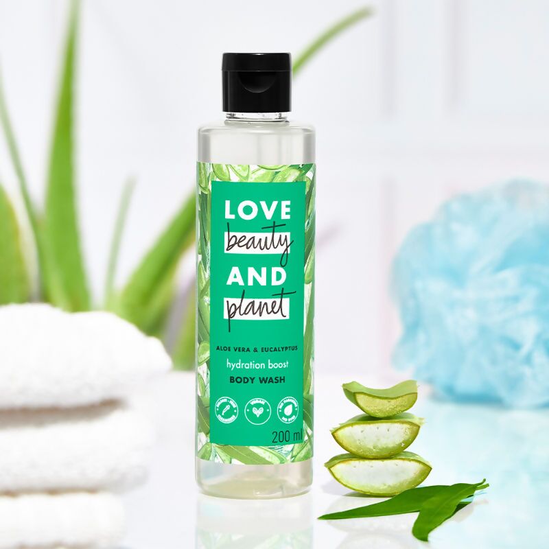 Love Beauty And Planet Aloe Vera & Eucalyptus Refreshing Body Wash | Grocsy