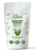 Myherb Pure Natural Organic Aloevera Powder | Grocsy