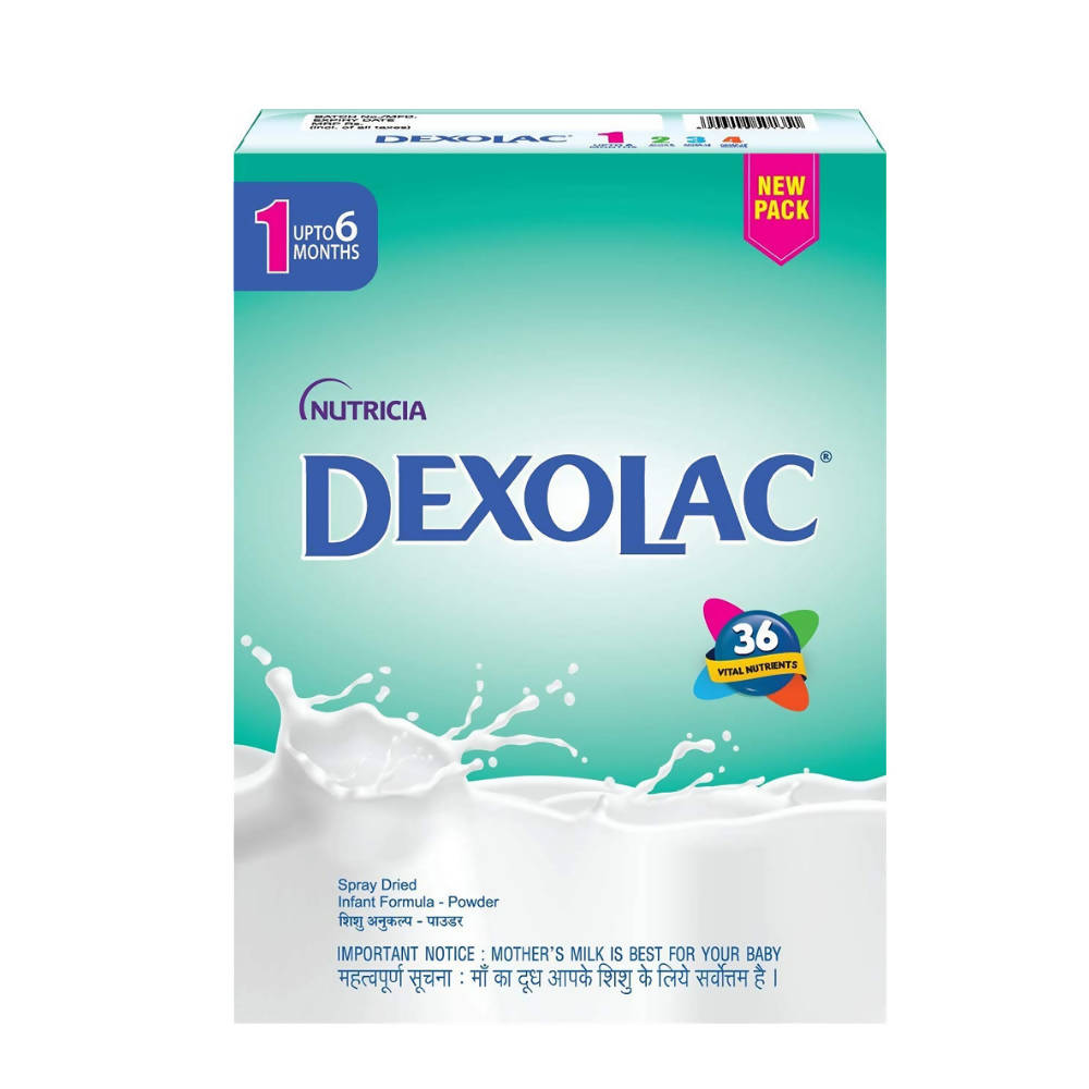Dexolac Infant Formula Powder Upto 6 Months Stage 1 | Grocsy