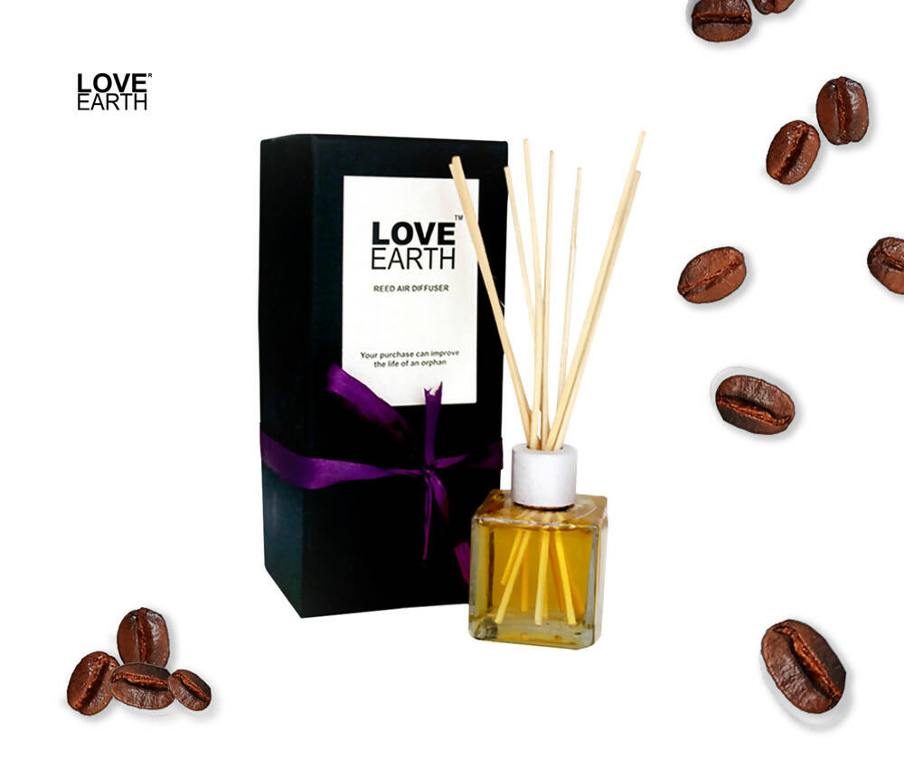Love Earth Reed Diffuser-Coffee | Grocsy