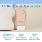 Numbuzin No.3 Porcelain Base-skip Tone Up Beige | Grocsy