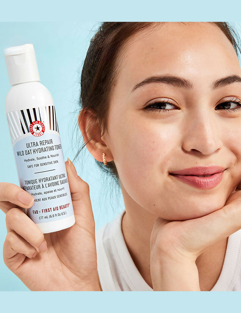 First Aid Beauty Ultra Repair Wild Oat Hydrating Toner | Grocsy