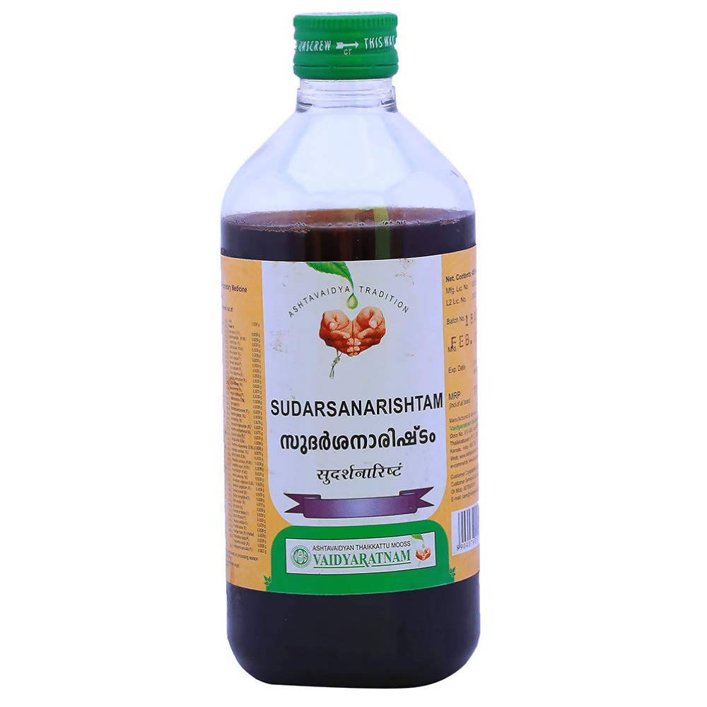 Vaidyaratnam Sudarsanarishtam | Grocsy