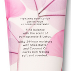 Victoria's Secret Pomegranate Lotus Natural Beauty Hydrating Body Lotion | Grocsy