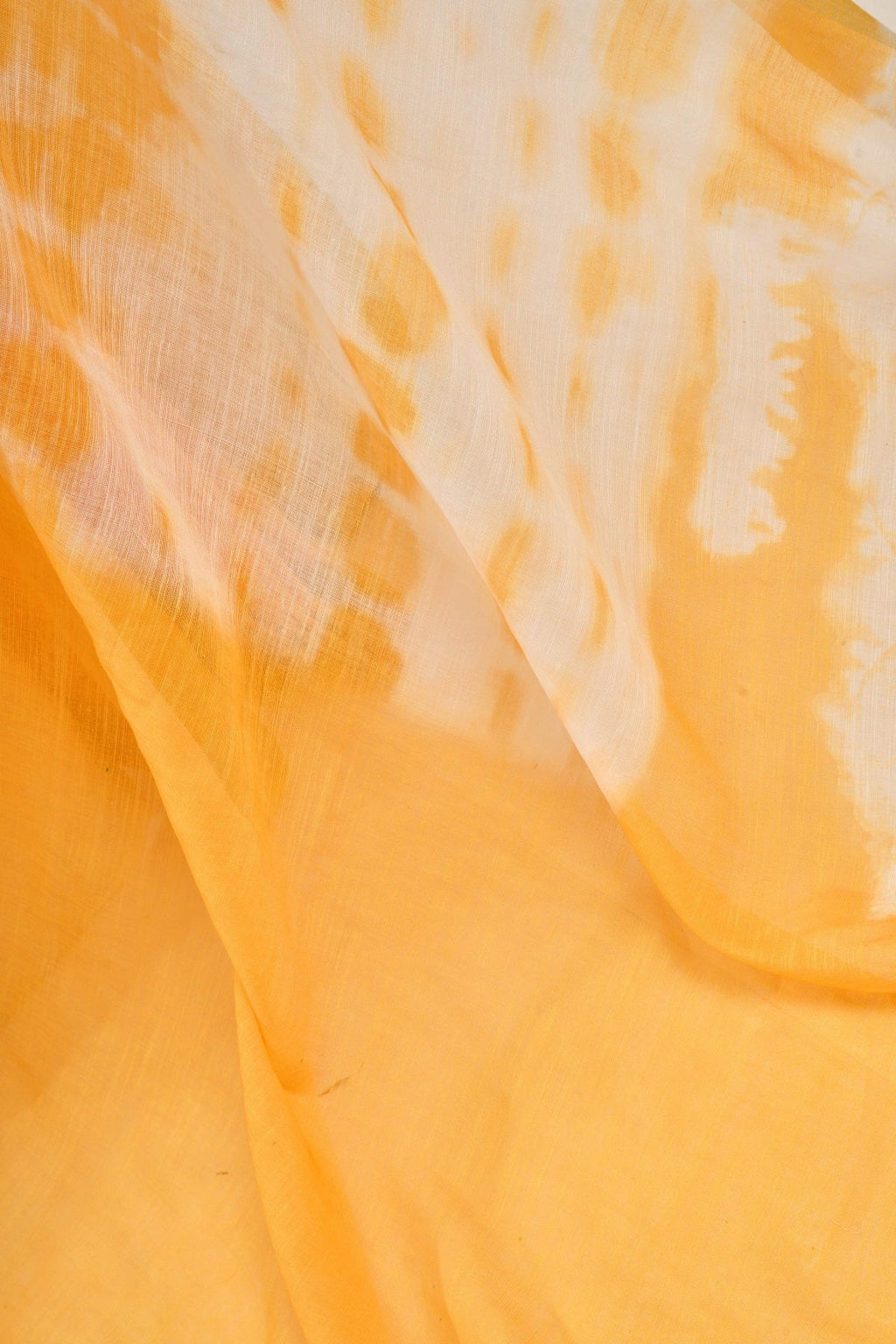 Dwija Fashion Yellow Party Wear Printed Linen Ready To Wear Saree With Unstitched Blouse | Grocsy
