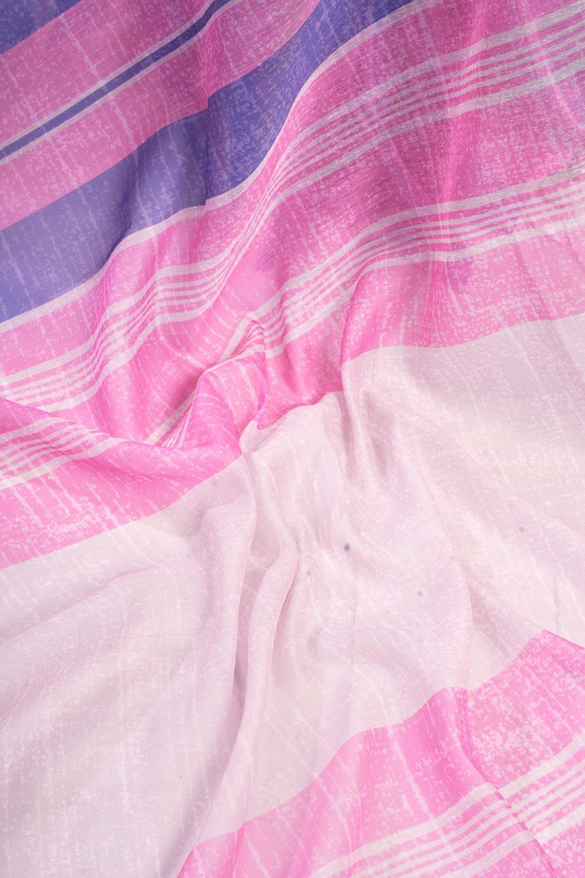 Dwija Fashion Pink Party Wear Printed Linen Ready To Wear Saree With Unstitched Blouse | Grocsy