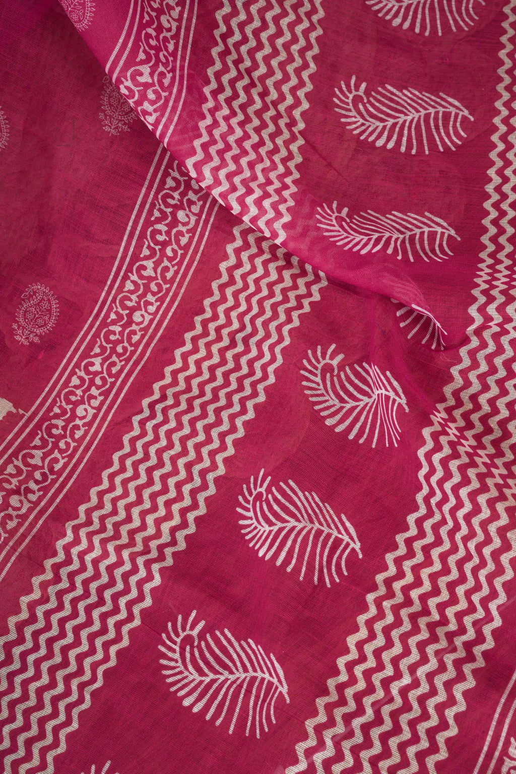 Dwija Fashion Pink Party Wear Printed Linen Ready To Wear Saree With Unstitched Blouse | Grocsy