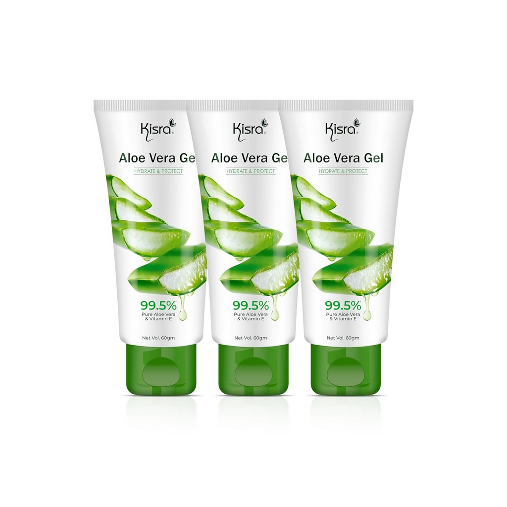 Kisra 99.5% Pure & Organic Aloe Vera Gel | Grocsy