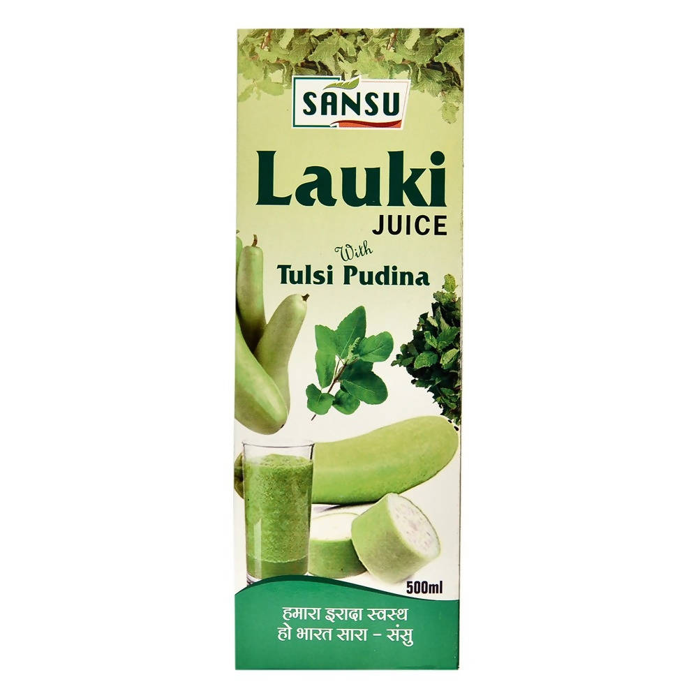 Sansu Lauki (Bottle Gourd) Juice with Tulsi Pudina | Grocsy