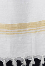 Mominos Fashion Moeza Slub Cotton Off White Dupatta | Grocsy