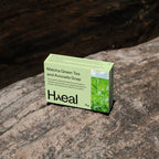 Haeal Matcha Green Tea and Avocado Soap | Grocsy