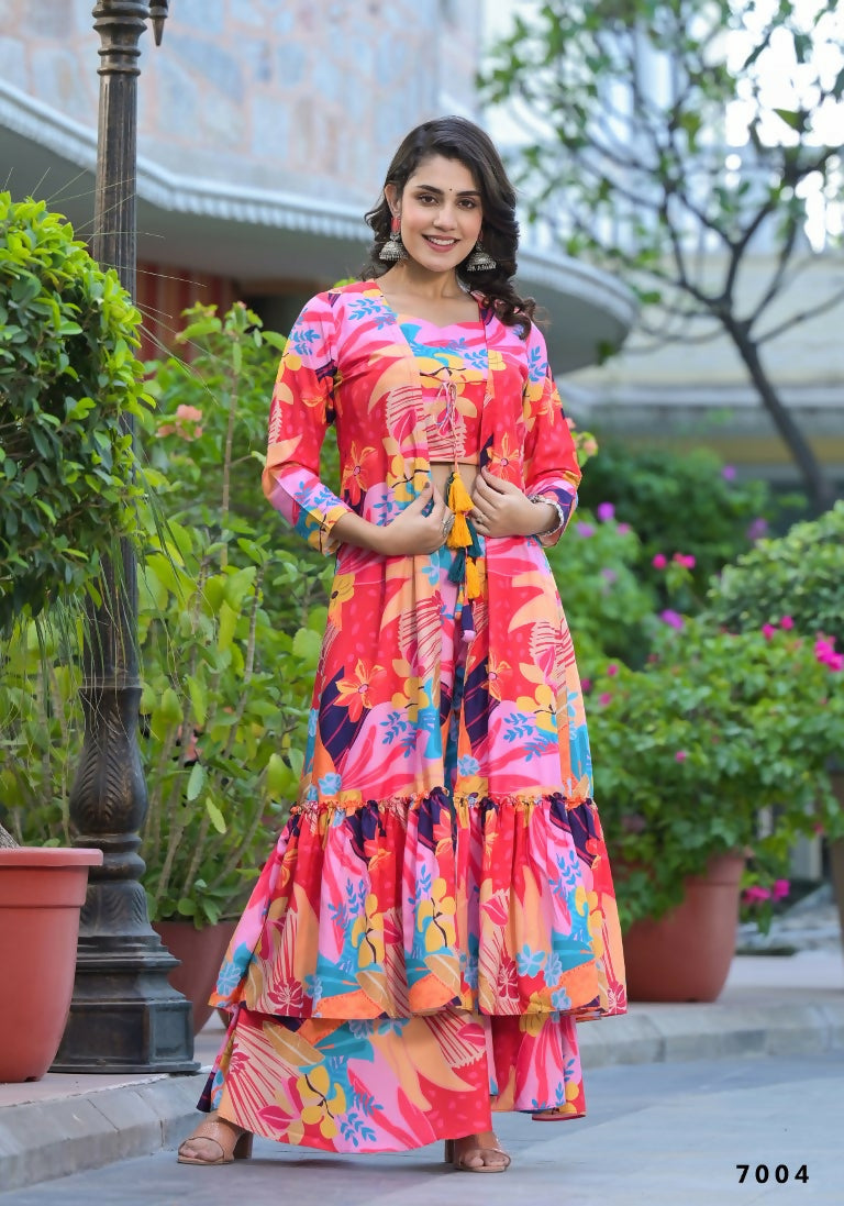 Designer Stylish Multi Ab Cotton Stitched jacket Style - Anbazaar | Grocsy