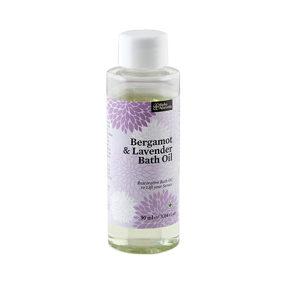 Bipha Ayurveda Bergamot & Lavender Bath Oil | Grocsy
