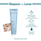 Thalgo Cleansing Cream Foam - Cream-to-Foam Face Cleanser | Grocsy
