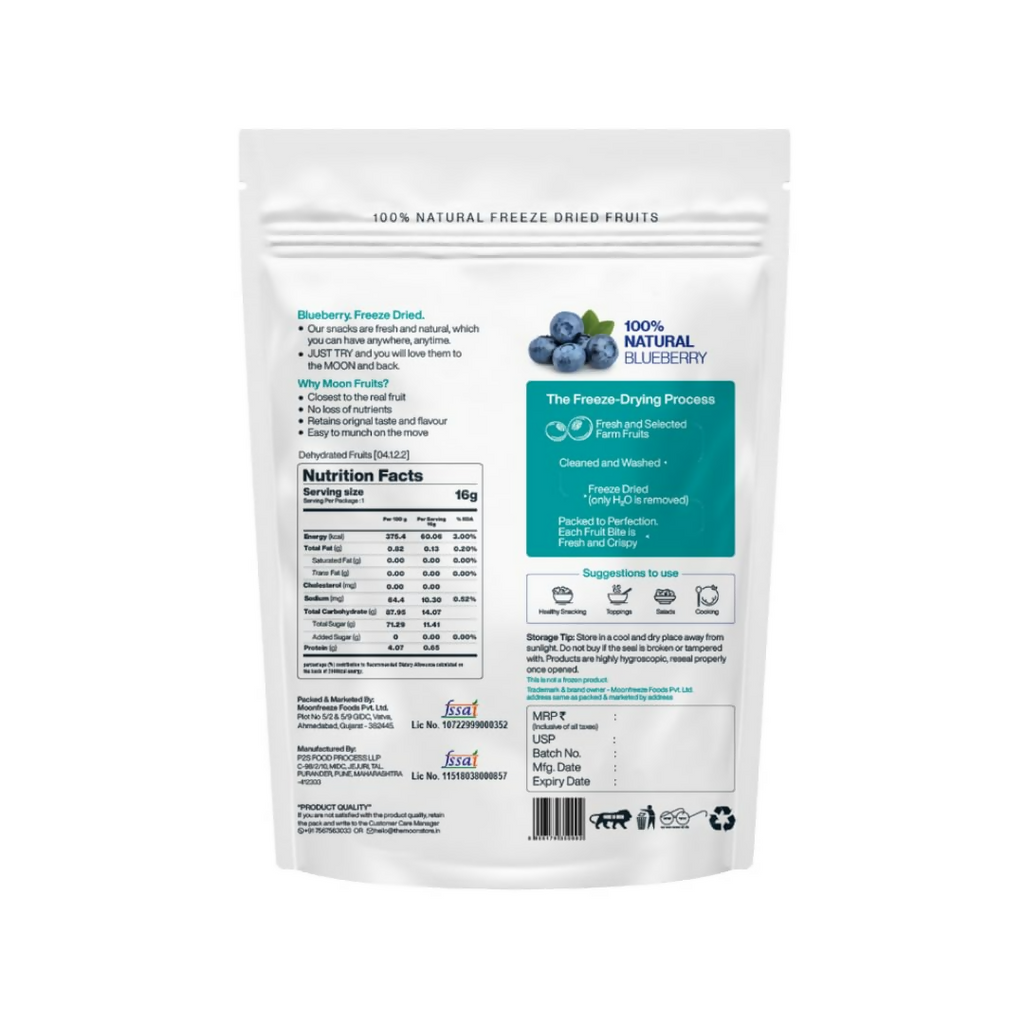 Moon Freeze Dried Blueberry | Grocsy